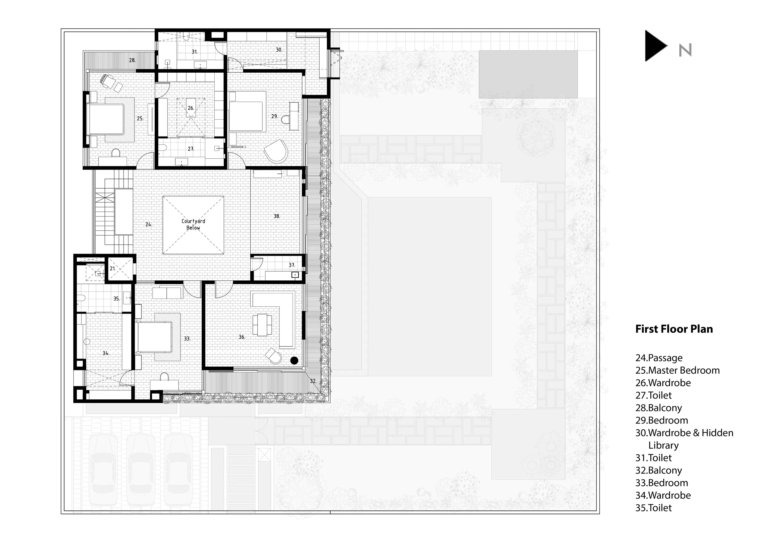 Residence at County Walk Oasis — drawing — 2